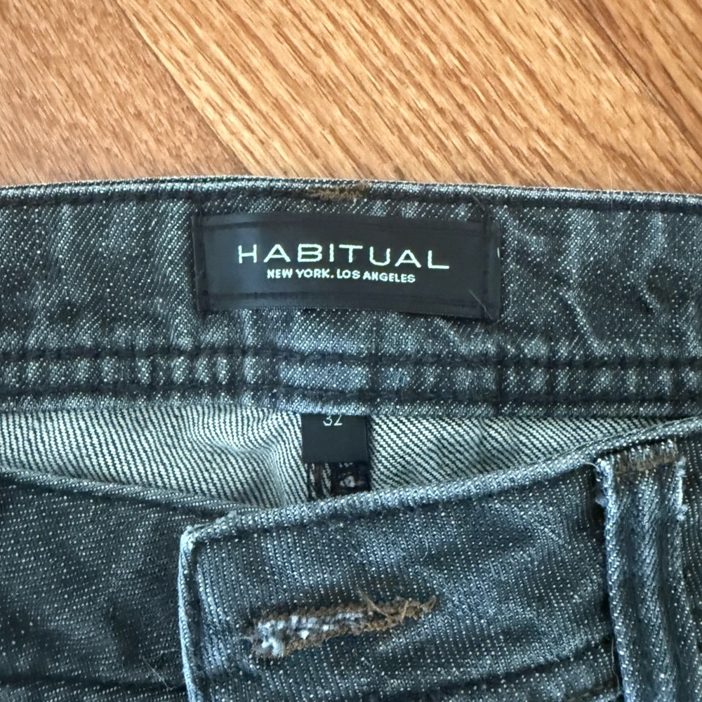 Habitual Charcoal Denim Pants